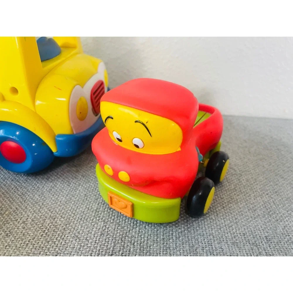 LeapFrog Learning Friends Phonics Bus Toy + 3  Vehicles Vintage Educational Set